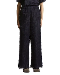Faux Fur Pants