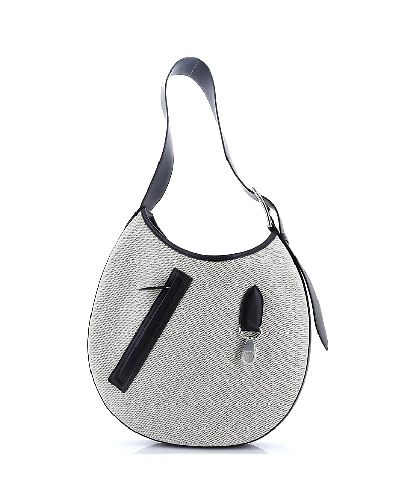 Pre-Owned HERMES Arcon Bag Toile and Leather