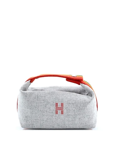 Pre-Owned Hermes Pm Bride-a-Brac Travel Case Wool