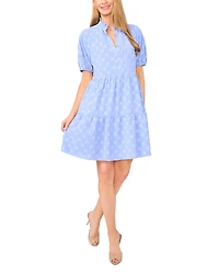 CeCe Floral Babydoll Dress