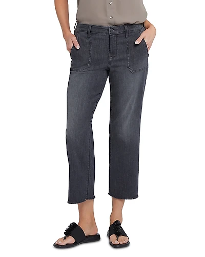 Nydj Petite Relaxed Piper Crop Jeans