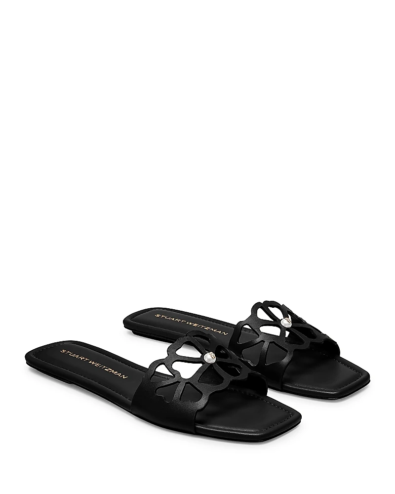 Stuart Weitzman Women's Jasmine Slide Sandals
