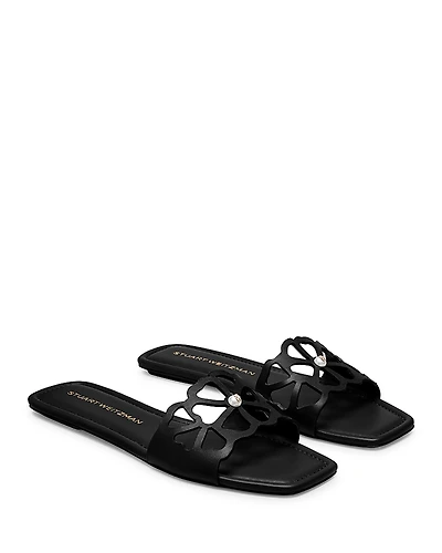 Stuart Weitzman Women's Jasmine Slide Sandals