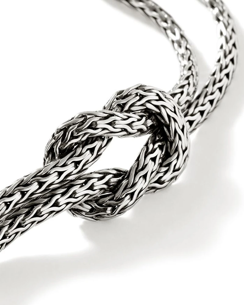 Sterling Silver Love Knot Bracelet