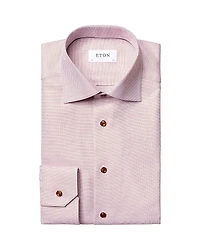 Eton Classic Fit Textured Solid Shirt