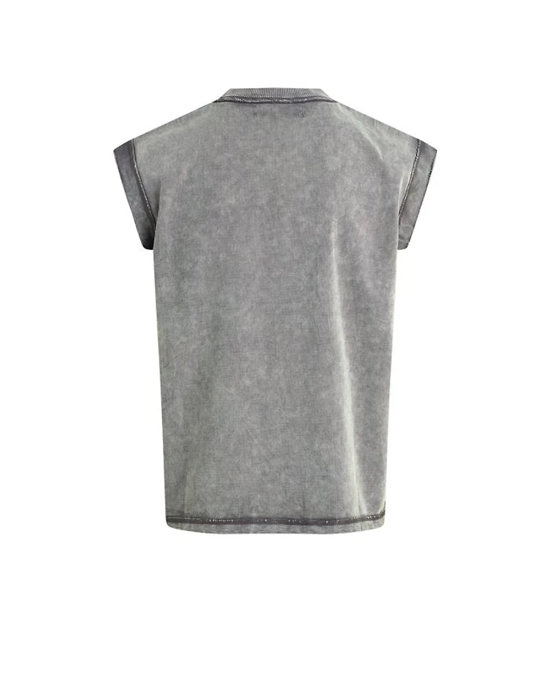 Heavyweight Cut Off Logo Tee