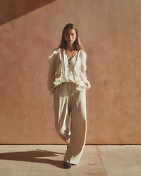 Zaria Ruffled Top