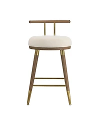 Juniper Velvet Counter Stool