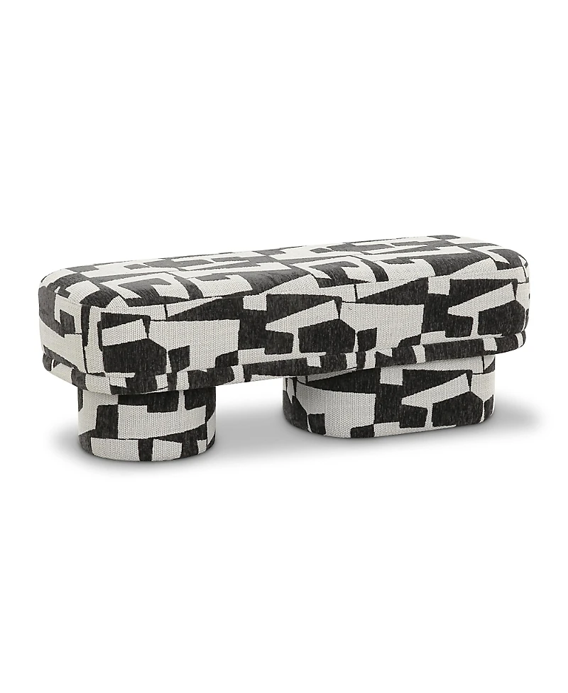 Tov Furniture Lena Jacquard Bench