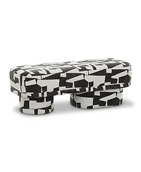 Tov Furniture Lena Jacquard Bench