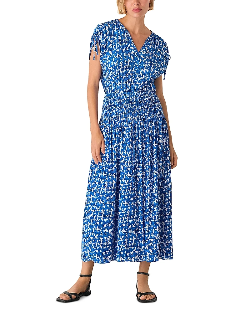 Whistles Sponge Print Midi Dress