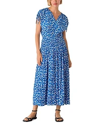 Whistles Sponge Print Midi Dress