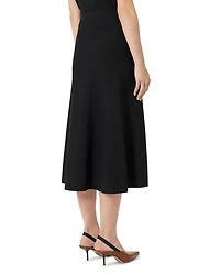 Flare Hem Knitted Skirt