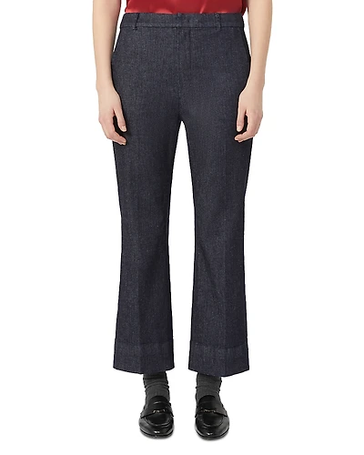 Max Mara Denim Flare Pants