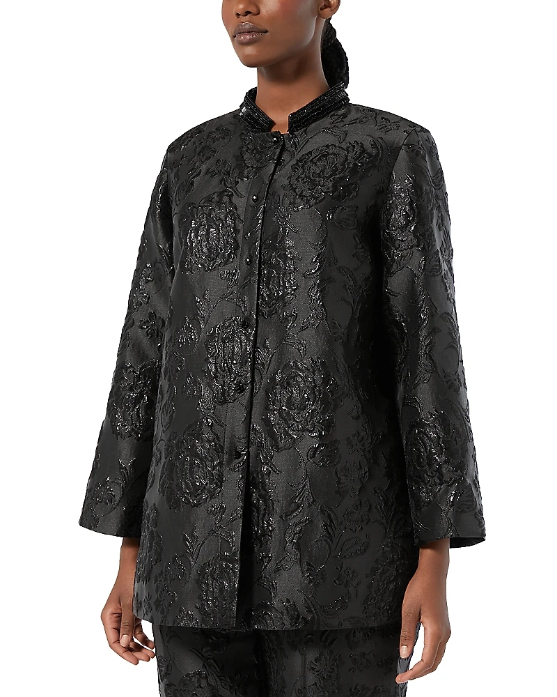 Marina Rinaldi Beaded Embroidered Jacket