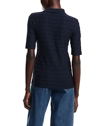 Frill Striped Top