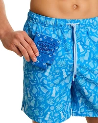Saltwater Spirits 7" Swim Trunks