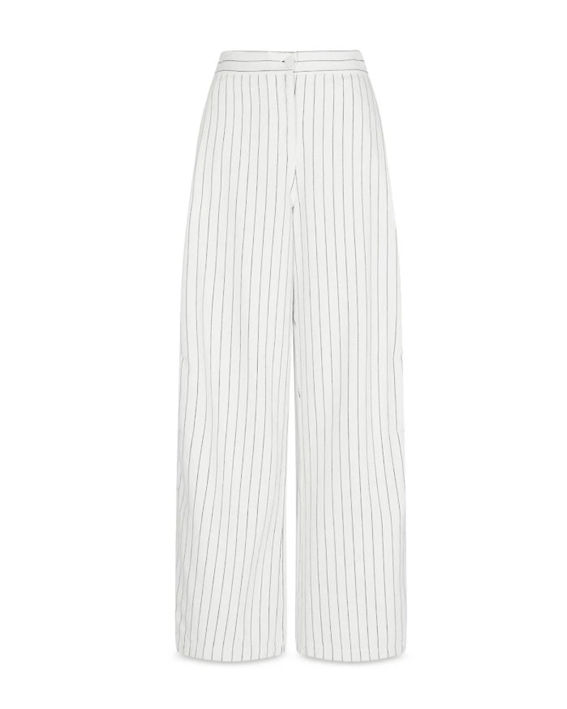 Garment Dyed Wide Leg Pants