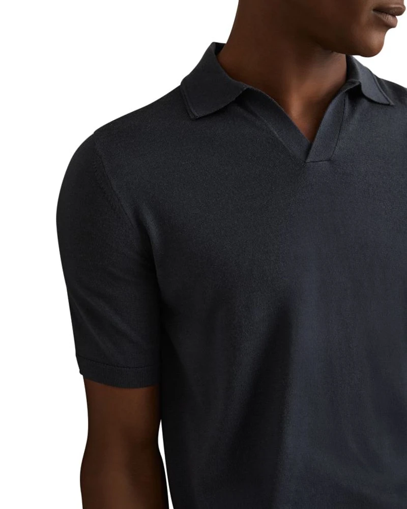 Dutchie Regular Fit Knit Merino Wool Polo