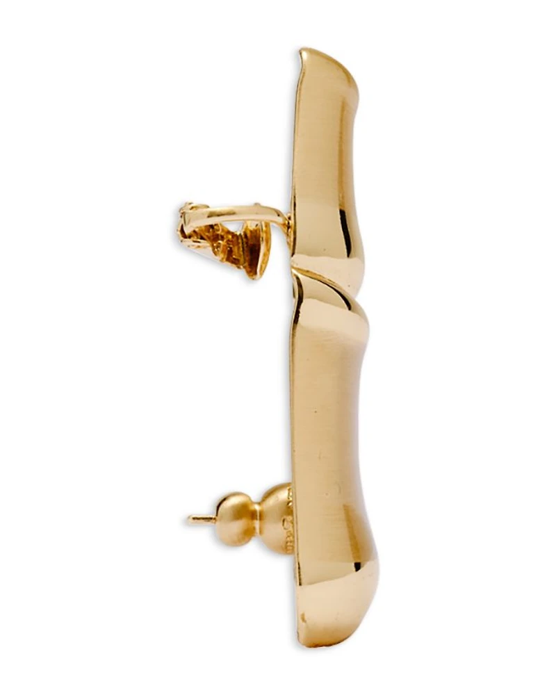 Bambina Clip On Statement Stud Earrings
