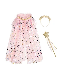 Sweet Wink Girls' Birthday Girl Dress Up Kit - Ages 3+ years