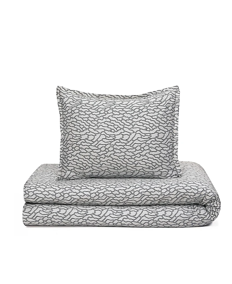 Domani Home Kaleido 78" 4 Piece Duvet Cover Set - King