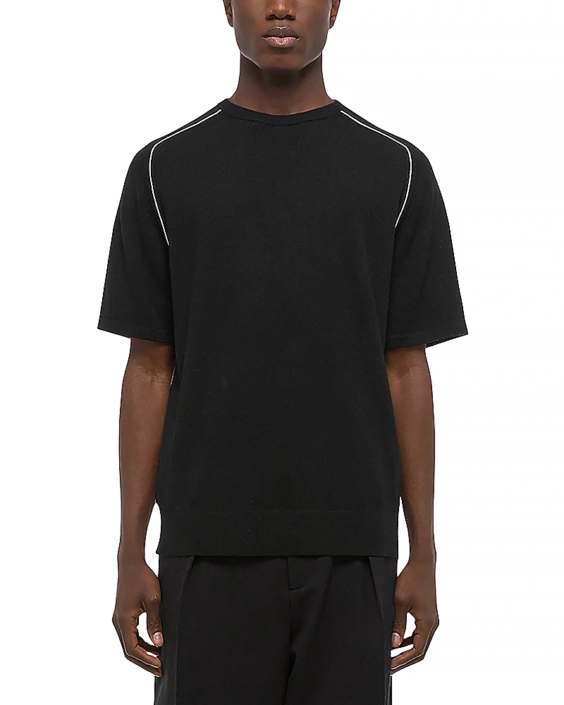 Helmut Lang Contrast Wool Tee