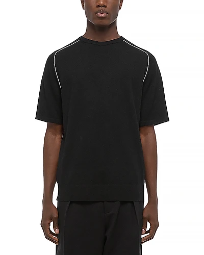 Helmut Lang Contrast Wool Tee