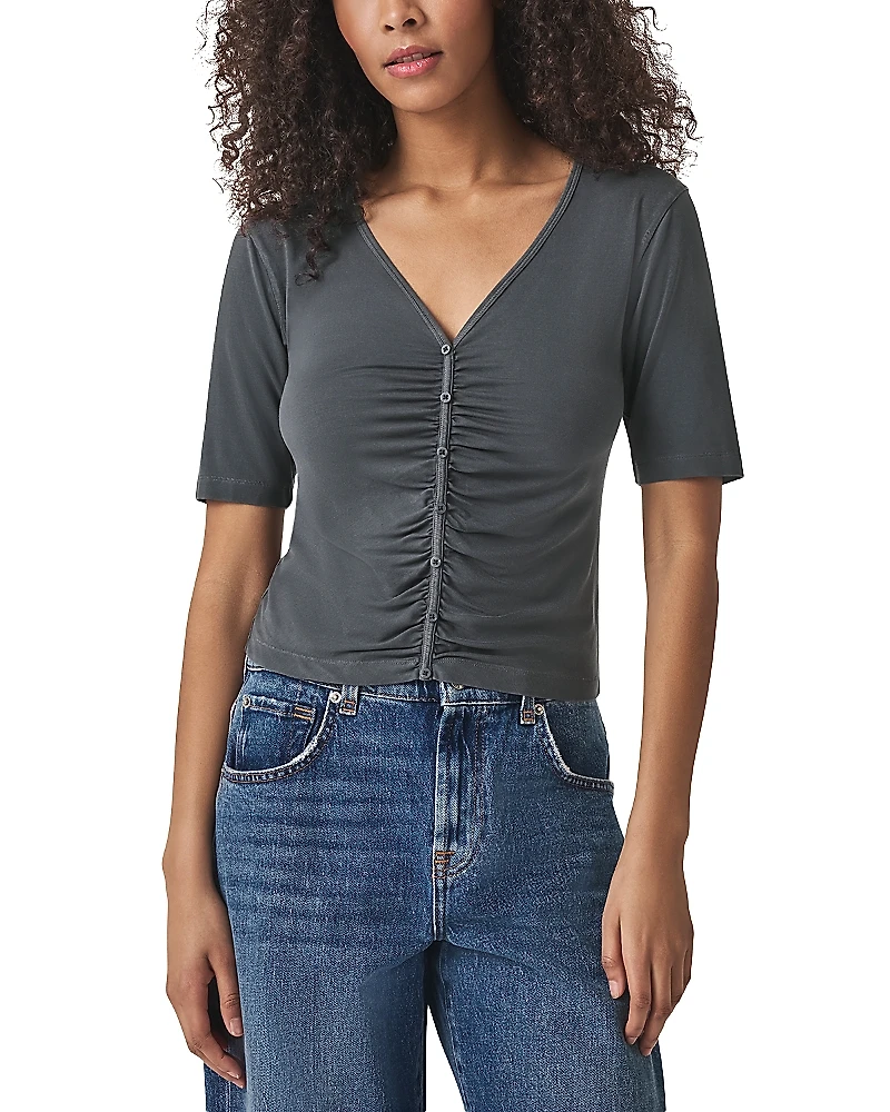 Splendid Yasmina Ruched Tee