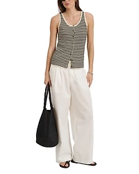 Striped Louisa Vest