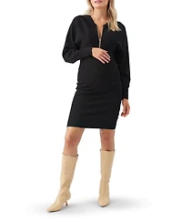 Zip Knit Nursing Dress