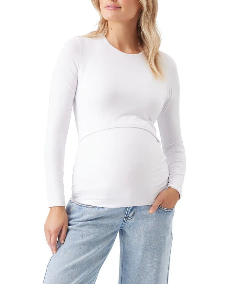 Luxe Knit Nursing Top