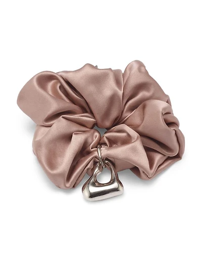Mara Heart Silk Scrunchie