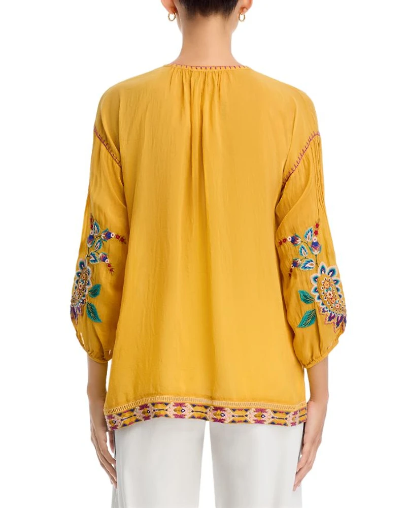 Margot Embroidered Blouse