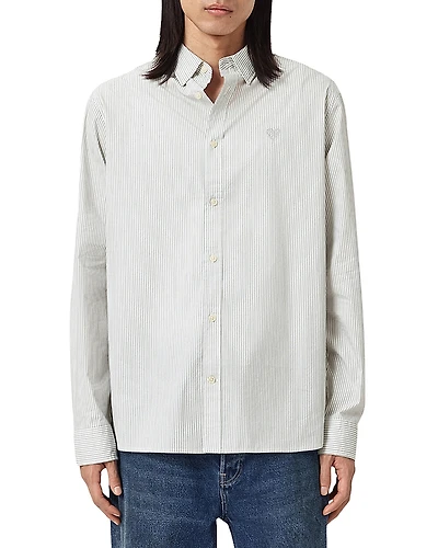 Allsaints Nolan Relaxed Fit Long Sleeve Shirt