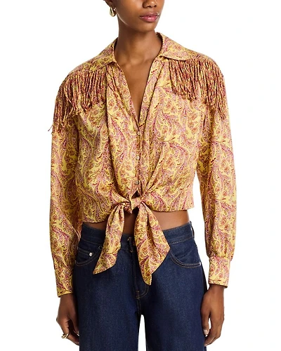 Fringe Charming Paisley Shirt