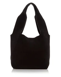 Sling Suede Shoulder Bag