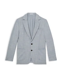 Aphrodite Regular Fit Textured Jersey Knit Blazer