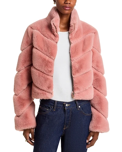 Generation Love Brianna Faux Fur Jacket