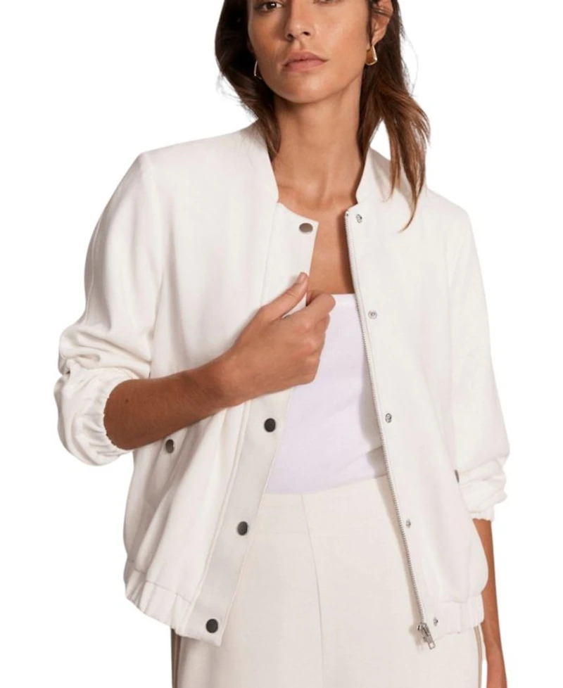 Women's Bomber Popper Jacket