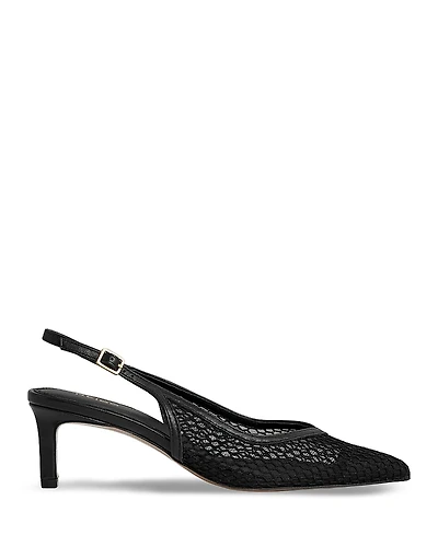Reiss Women's Sirena Mesh Slingback Pumps