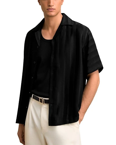 Melba Jacquard Cuban Shirt