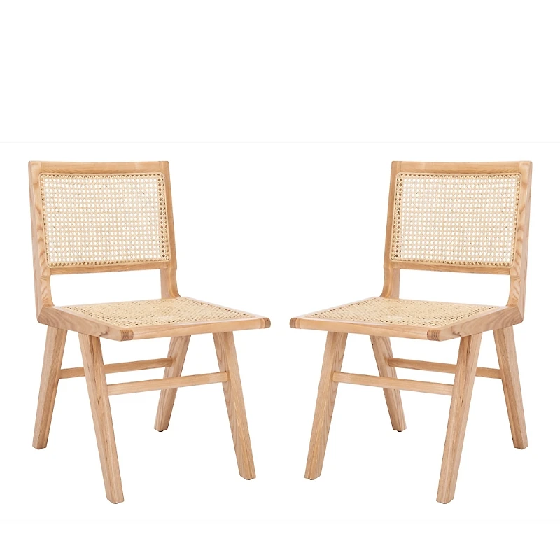 Safavieh Hattie French Cane Dining Chairs, Set of 2