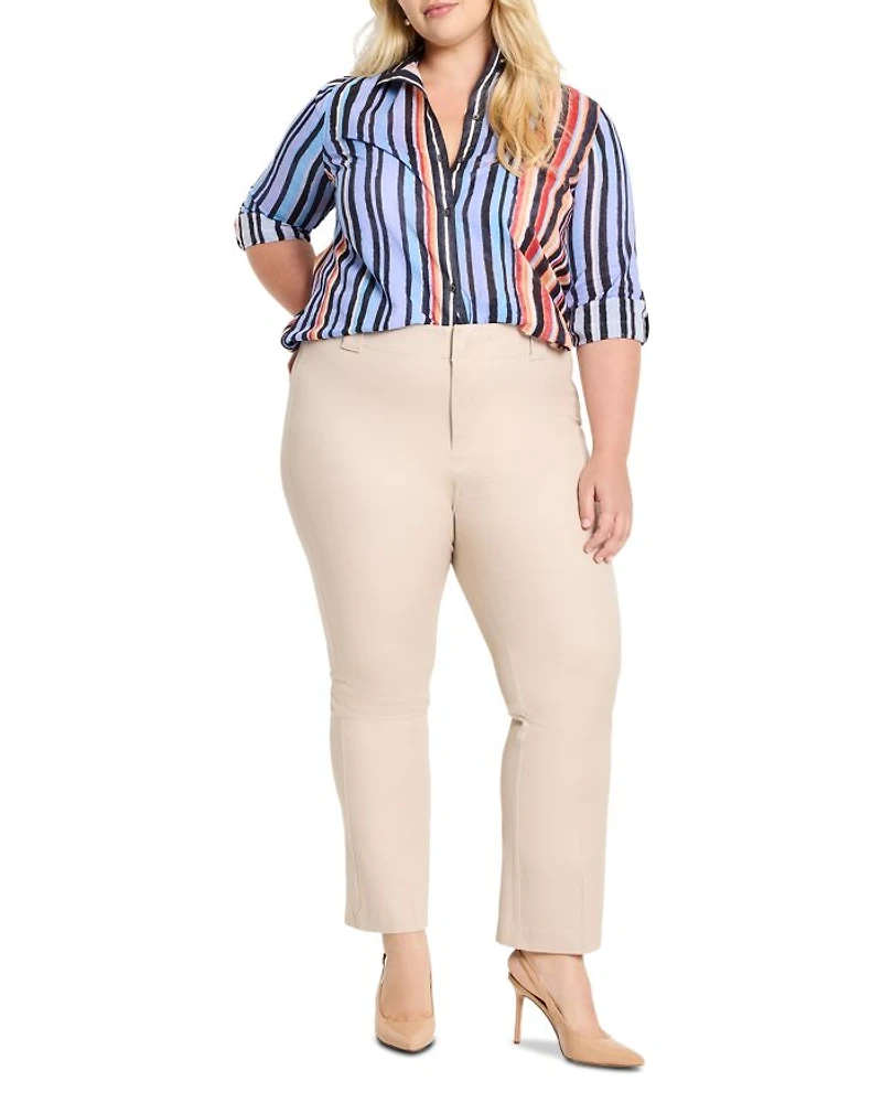Painted Peninsula Striped Blouse