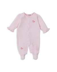 Kissy Girls' Velour Footie One Piece - Baby