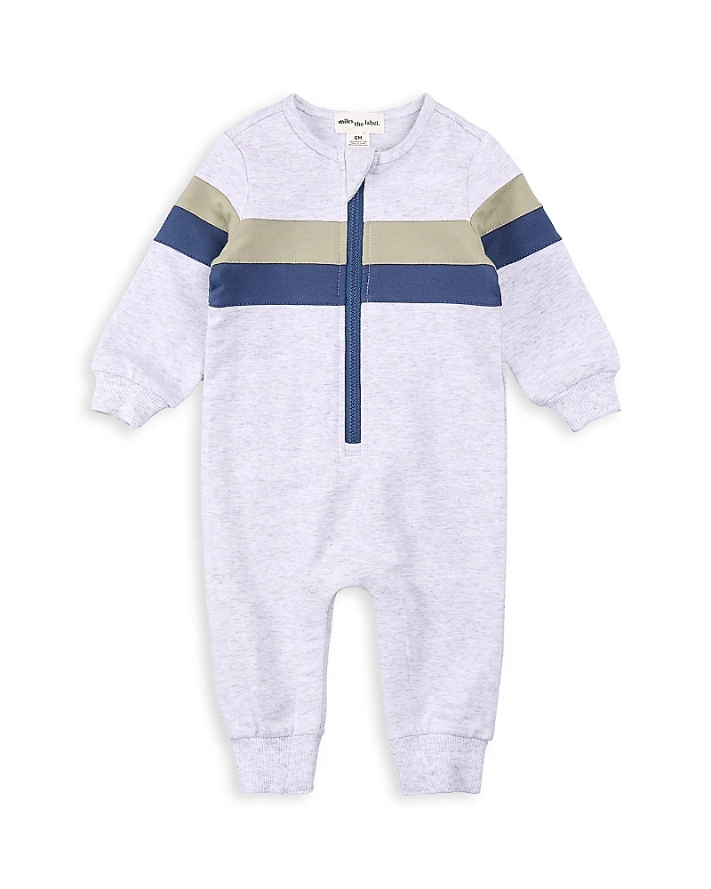 Miles The Label Boys' Striped Playsuit - Baby