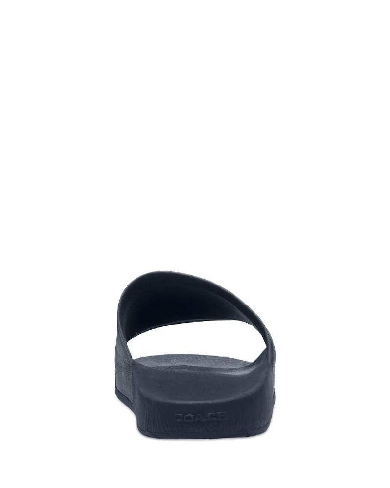 Men's Signature Canvas Pool Slides
