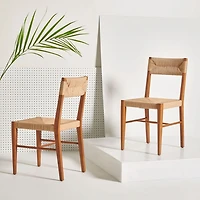 Cody Rattan Dining Chairs, Set of 2