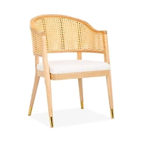 Safavieh Rogue Rattan Dining Chair, Natural