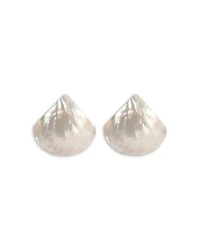 Rising Tide Mother Of Pearl Statement Stud Earrings
